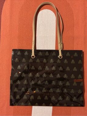 Borghese Monogram Tote Bag - Shopper / Beach Bag / Shopping Tote / Clear Tote